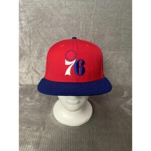 Vintage Philadelphia 76ers Edgecombe Maxey Hat Cap Fitted 7 1/8